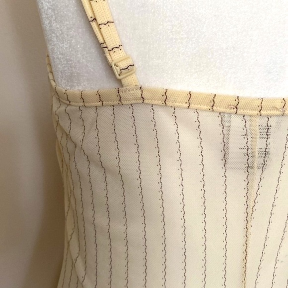 Vintage 90’s Intimissi sheer pin stripe cami - Picture 5 of 11